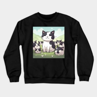 The Cow Cat Army Crewneck Sweatshirt